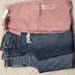 American Eagle Outfitters Pants & Jumpsuits | Bnwt American Eagle Sz 4 Lot Of 3 Pants | Color: Blue/Pink | Size: 4