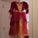 Disney Costumes | Disney Store Bell Red Dress Costume | Color: Gold/Red | Size: 7/8