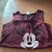 Disney Tops | Mickey Mouse Maroon Tank | Color: Tan | Size: L