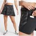 Athleta Skirts | Athleta Match Point Skort Camo Size Large Built In Shorts Tennis Skirt | Color: Black/Gray | Size: L