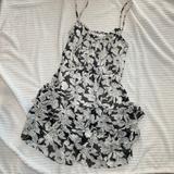 American Eagle Outfitters Dresses | Black & White Floral Dress | Color: Black/White | Size: 6