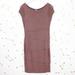 Anthropologie Dresses | Anthro Brown Red Striped Layered Column Dress | Color: Brown/Red | Size: M