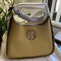 Tory Burch Bags | Authentic Tory Burch Leather Shoulder/Crosby Bag | Color: Gold/Yellow | Size: 11"L X 7"H X 2.5"W ( Roomy)