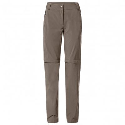 Vaude - Women's Farley Stretch Zip Off T-Zip Pants II - Trekkinghose Gr 34 - Regular grau/braun Image