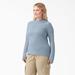 Dickies Women's Plus Cooling Performance Sun Shirt - Fog Blue Size 3X (SLFW47)