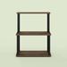 Ebern Designs Stockwood 23.43" Wide Kitchen Island Wood in Black/Brown | 29.13 H x 23.43 W x 15.55 D in | Wayfair D94F82A70B78411D83FC371ACCE69A0C