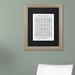 Trademark Fine Art 'Universe' Framed Graphic Art on Canvas Canvas, Wood in Green | 19.25 H x 23.25 W x 0.75 D in | Wayfair ALI3422-B1620BMF