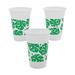 Oriental Trading Company Palm Leaf Cups for 50 Guest in Green/White | Wayfair 13971886