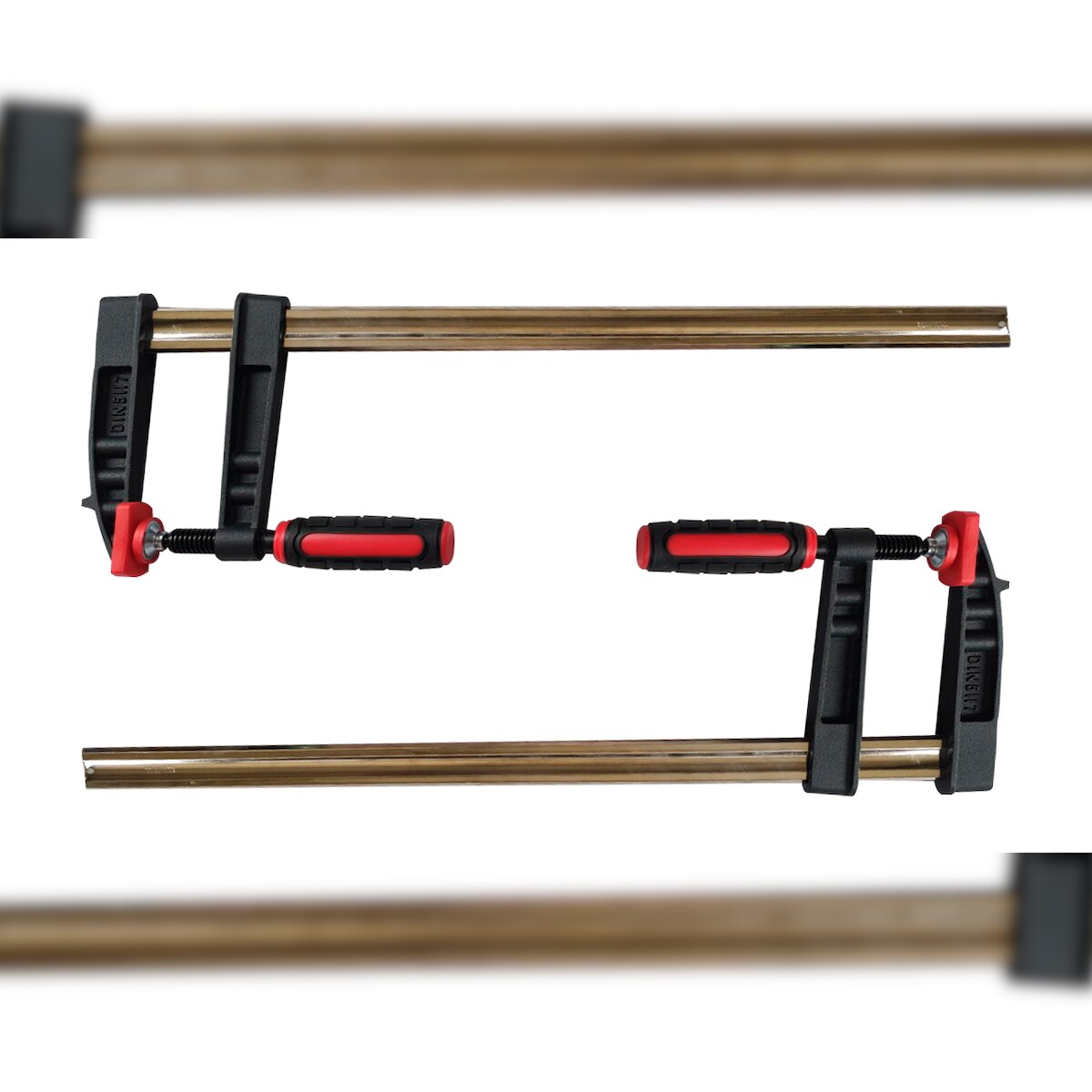 Vago-Tools 2x Profi Schraubzwinge 300x120 Zwinge Temperguß Image