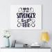 Trinx Inspirational Quote Canvas Stronger Than You Think Wall Art Motivational Motto Inspiring Prints Artwork Decor Ready To Hang Canvas | Wayfair