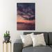 Longshore Tides Ships On The Sea w/ Dusk Pink Sky - 1 Piece Rectangle Graphic Art Print On Wrapped Canvas in Brown/Gray/Orange | Wayfair