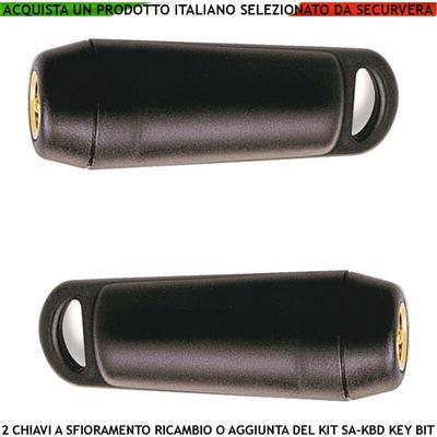 Chiave Elettronica Sfioramento 2 Pezzi Ricambio Amica Elisa Combivox Codici Sicurezza Personali 64