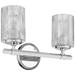 Dover Street 14 1/4" Wide Polished Nickel 2-Light Bath Light