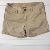 American Eagle Outfitters Shorts | American Eagle Shorts Khaki Tan Color | Color: Cream/Tan | Size: 6