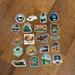 Urban Outfitters Accessories | 20 Outdoor/National Park Stickers | Color: Black/White | Size: Os