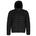 Levi's Jackets & Coats | Levis Men's Lm8on498 Red Tab Logo Hooded Quilted Puffer Jacket Black | Color: Black | Size: Xxl