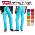 Levi's Jeans | Levi's Men's 501 Original Fit Straight Leg Button Fly Jeans Turquoise 2406 | Color: Blue | Size: Various