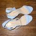 Zara Shoes | Mint Size 8 Zara Women Open Toe Heels | Color: Blue/Green | Size: 7