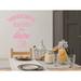 Story Of Home Decals This Kitchen Is Seasoned w/ Love Decal Vinyl in Pink | 17 H x 19.5 W in | Wayfair KITCHEN 48k