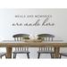 Story Of Home Decals Meals & Memories Are Made Here Wall Decal Vinyl in Brown | 6 H x 24 W in | Wayfair KITCHEN 206d