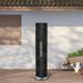 SereneLife SLOTH44 Heavy-Duty Patio Heater Cover - Fits up to 13" in Black | 55.12 H x 13.07 W x 13.07 D in | Wayfair SLOHT441