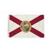 Arlmont & Co. Florida Nylon 3 x 5 ft. House Flag w/ Heading & Grommets | 1.5 H x 6.25 W in | Wayfair D68F41145F91495CA7F8789AD31FFDB7