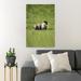 Rosalind Wheeler Sheep & Gray Sheep On Green Grass Field During Daytime - 1 Piece Rectangle Graphic Art Print On Wrapped Canvas in White | Wayfair