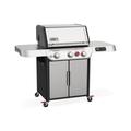 Weber Genesis Smart 325s Gas Grill, 3 Burner, Stainless Steel in Gray | 48.5 H x 62 W x 27 D in | Wayfair 35500001