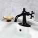 Hamilton Single-Handle 1-Hole Deck Mount Bathroom Faucet with Push Pop-Up