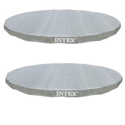 Intex UV Resistant Deluxe Debris Cover 18' Ultra Frame Swimming Pools (2 Pack)