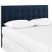 Porch & Den Tularosa Navy Upholstered Headboard