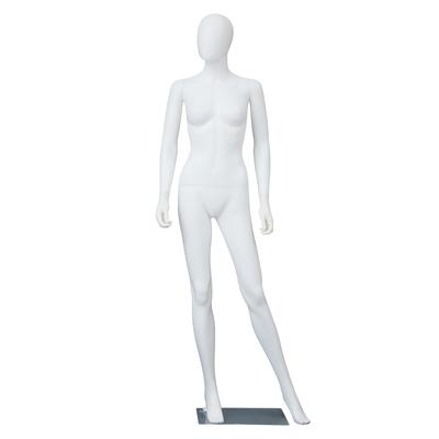 70'' Female Mannequin Dress Clothing Display Manikin Torso Stand Realistic Full Body Mannequin for Retail Clothing Shops,White