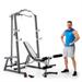 Marcy Pro Deluxe Cage System with Weightlifting Bench All-in-One Home Gym Equipment PM-5108 - N/A