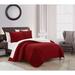 Chic Home St. Irene 3 Piece Sherpa Lined Bedding Quilt Set