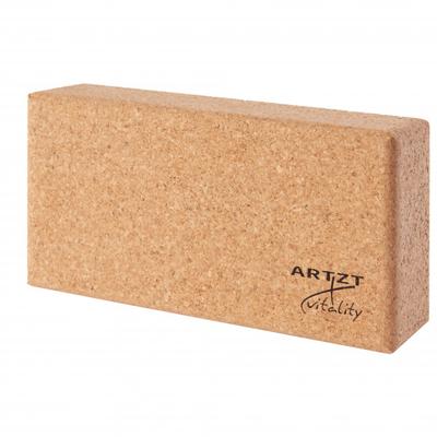 ARTZT vitality - Kork Yogablock - Yogablock Gr 22,7 x 12 x 6,5 cm cork