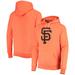 Men's Homage Orange San Francisco Giants Hand-Drawn Logo Tri-Blend Pullover Hoodie