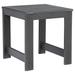 Signature Design by Ashley Outdoor Side Table Plastic in Gray | 22.8 H x 21.4 W x 21.4 D in | Wayfair P417-702