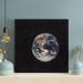 Orren Ellis Planet Earth Close-Up Photography - 1 Piece Square Graphic Art Print On Wrapped Canvas in Black/Blue | 16 H x 16 W x 2 D in | Wayfair