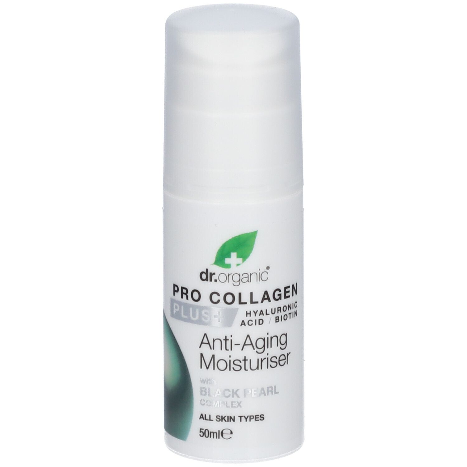 Dr. Organic® PRO COLLAGEN+ Black Pearl 50 ml Siero