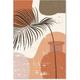 Affiche Art organique Terracotta - 40x60cm - made in France - Orange