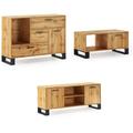 Set loft Buffet/Sideboard, tavolino, supporto tv, sala da pranzo, credenza, mobili per sala da