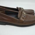 Coach Shoes | Coach Mahla Leather Flats Loafers Shoes | Color: Brown | Size: 9