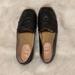 Kate Spade Shoes | Kate Spade Turin Spade Leather Embossed Espadrilles Size 8.5b | Color: Black | Size: 8.5