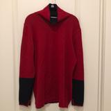 Athleta Sweaters | Athleta Sweater | Color: Blue/Red | Size: L