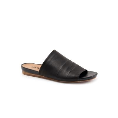 Women's Camano Slide Sandal by SoftWalk in Black (Size 6 M)