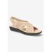 Women's Claudia Sandal by Easy Street in Sand (Size 8 M)