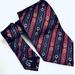 Gucci Accessories | Gucci Silk Diagonal Striped Iconic Bit Silk Tie Italy | Color: Blue/Red | Size: 58 1/2” X 3 1/2”