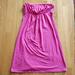 Victoria's Secret Dresses | Host Pick Victoria's Secret Bra Top Strapless Dress | Color: Pink | Size: M