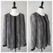 Michael Kors Tops | Michael Kors Black White Snake Print Button Up Front Pleated Blouse Top Size 10 | Color: Black/White | Size: 10