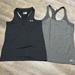 Under Armour Tops | 2 For 1 Under Armour Medium Running Tops | Color: Black/Gray | Size: M